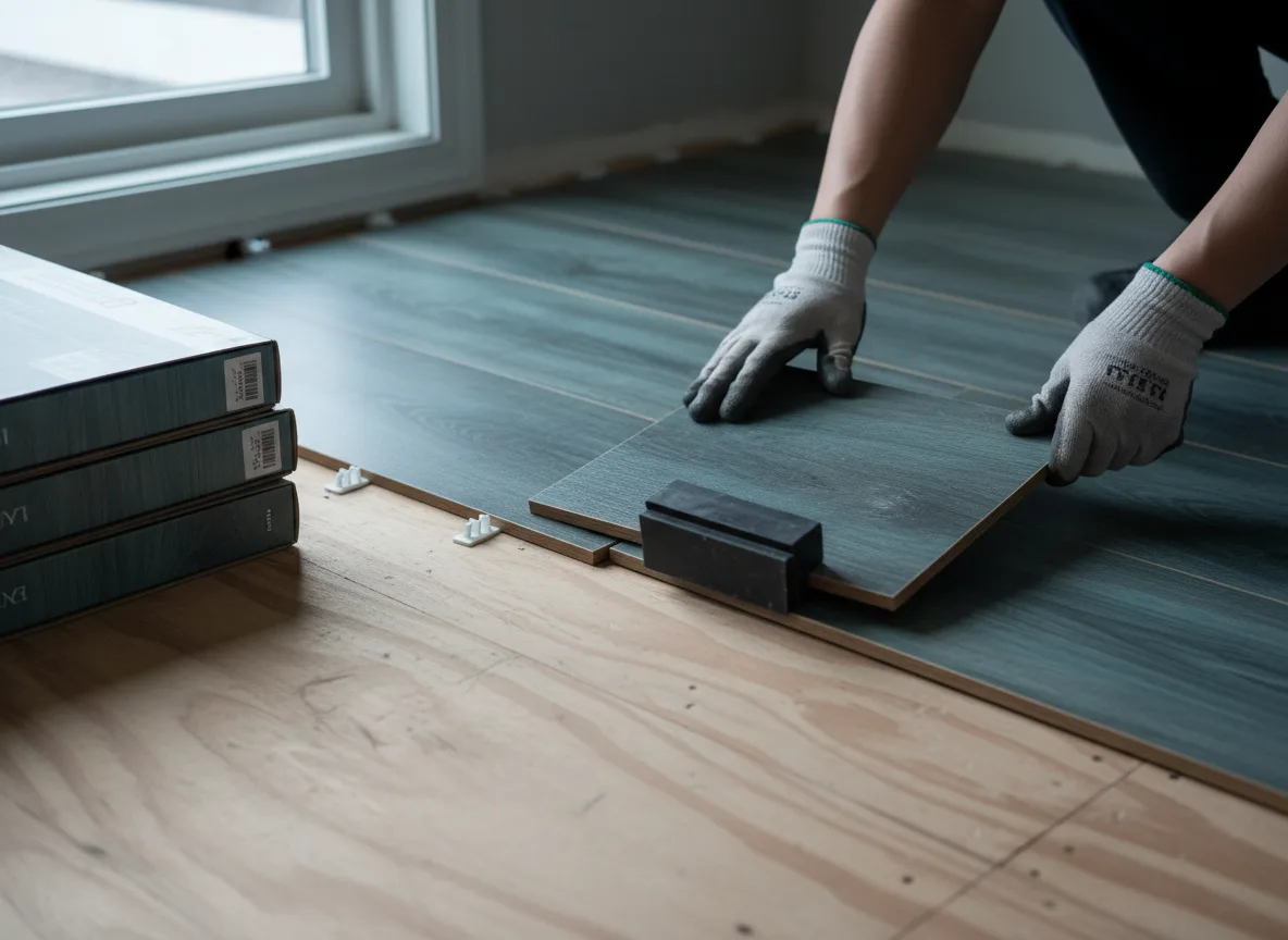 Luxury Vinyl Plank Installation company in New Salem, ND